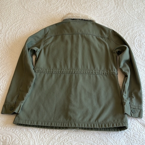 Hangten Cotton Fleece Jacket Women’s Small Green Pockets Streetwear Norm Hiking - Picture 17 of 17